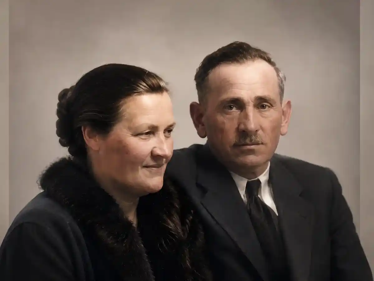 Portret rodzinny — po opracowaniu